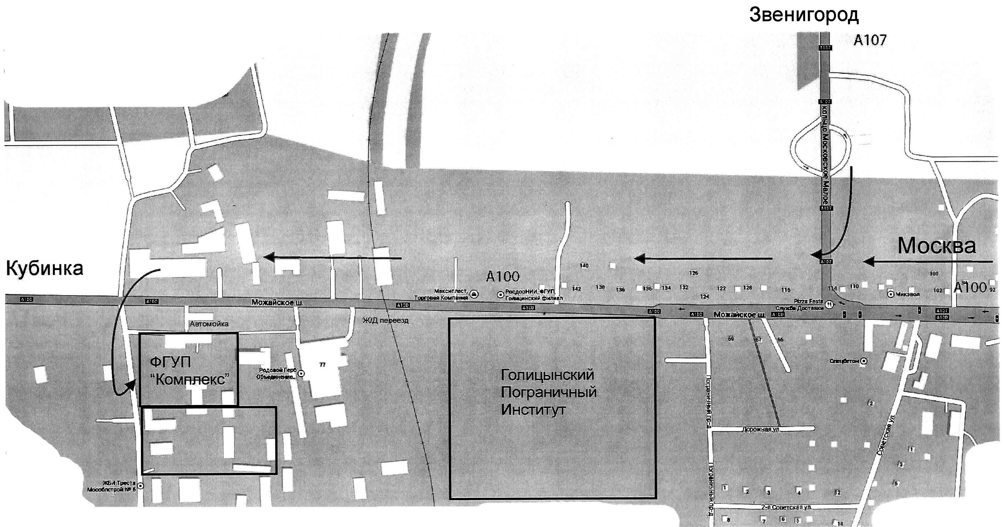 Схема проезда Схема проезда